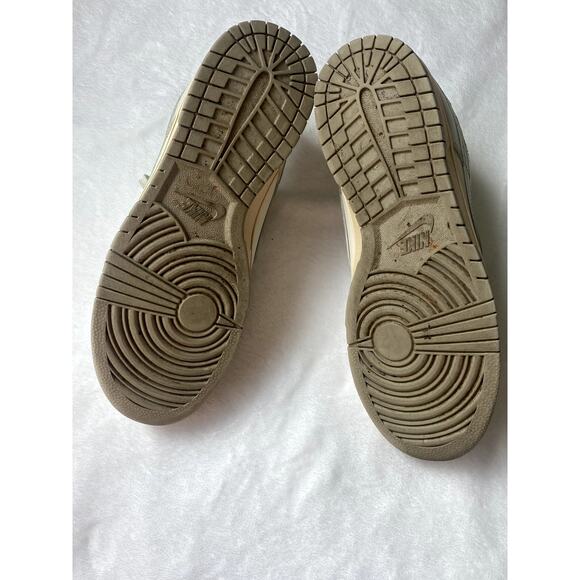 WOMENS Nike Dunk Sail Light Bone Ivory Size 11.5 - Picture 7 of 7